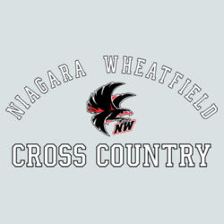 NW Cross Country w/ Player Name - Ladies Core Fleece Pullover Hooded Sweatshirt Design