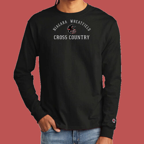 NW Cross Country w/ Player Name - Heritage 5.2 Oz. Jersey Long Sleeve Tee Thumbnail