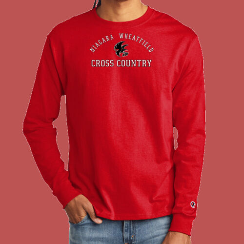 NW Cross Country w/ Player Name - Heritage 5.2 Oz. Jersey Long Sleeve Tee Thumbnail